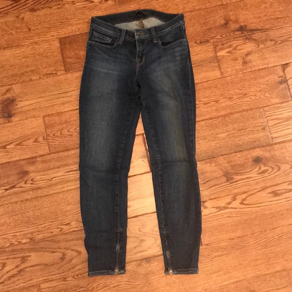 J Brand for Theory Crop Skinny Jeans - Picture 2 of 4